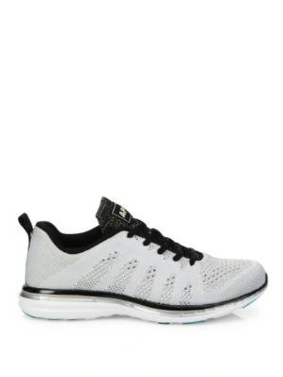 Shop Apl Athletic Propulsion Labs Techloom Pro Mesh Sneakers In White Multi