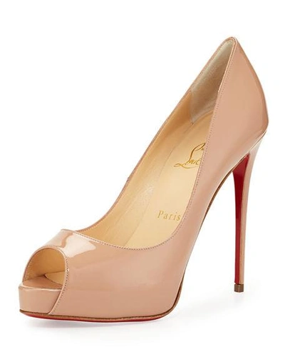 New Very Privé - 120 mm Platform pumps - Patent calf leather