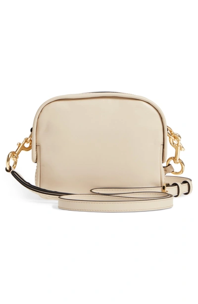 Marc Jacobs The Mini Squeeze Leather Crossbody Bag - White In Cloud White |  ModeSens