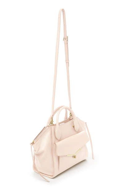 Shop Botkier Vivi Calfskin Leather Satchel - Pink In Blossom