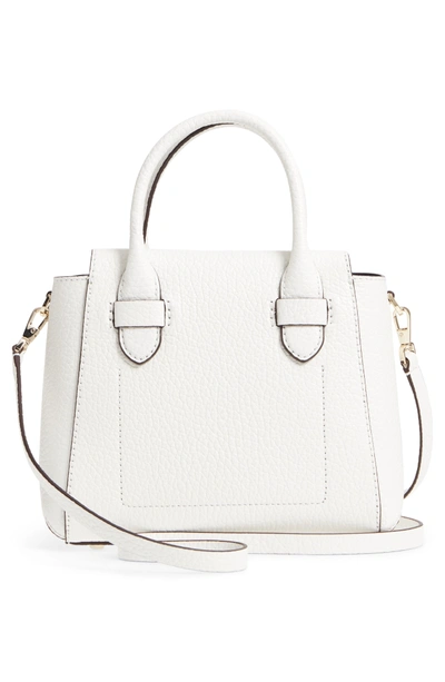 Shop Kate Spade Carter Street - Kylie Leather Satchel - White In Bright White