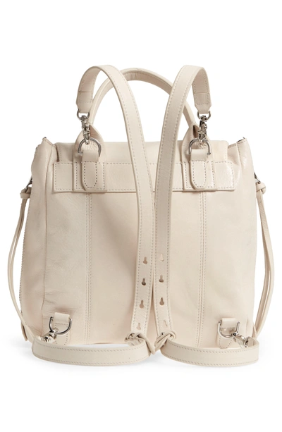 Shop Botkier Warren Leather Backpack - Ivory In Cream