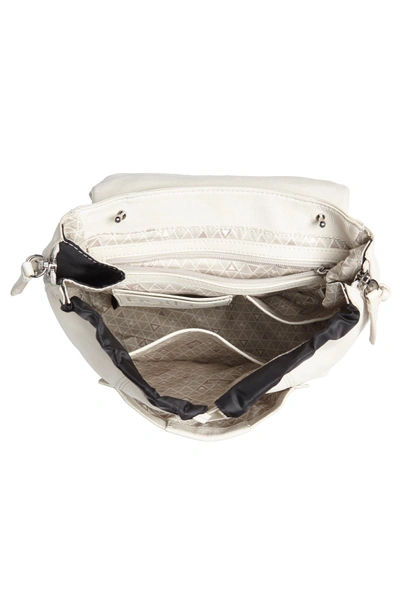 Shop Botkier Warren Leather Backpack - Ivory In Cream