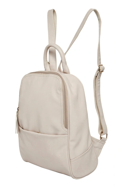 Shop Urban Originals Evolution Vegan Leather Backpack - White