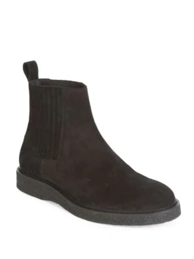 Shop Saint Laurent Hugo Chelsea Boots In Black