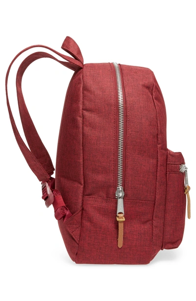 Shop Herschel Supply Co Grove Backpack - Red In Winetasting Crosshatch