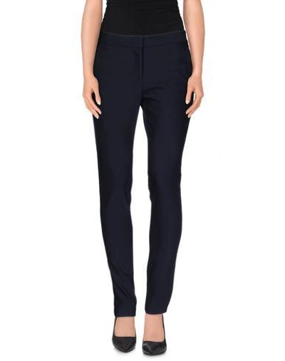 Shop Stella Mccartney Casual Pants In Dark Blue