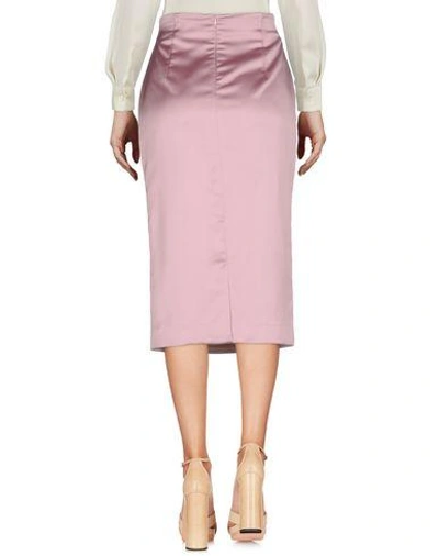 Shop Alessandro Dell'acqua 3/4 Length Skirts In Lilac
