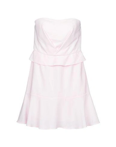 Shop Carven Short Dresses In Light Pink