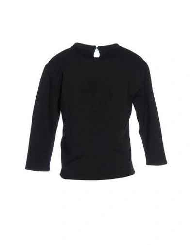 Shop Emporio Armani Sweatshirts In Black