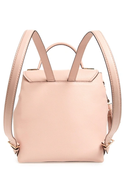 Shop Kate Spade Kingston Drive - Simona Leather Backpack - Pink In Warm Vellum