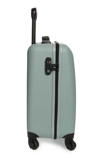 Shop Herschel Supply Co Trade 20-inch Wheeled Carry-on Bag - Green In Iceberg Green