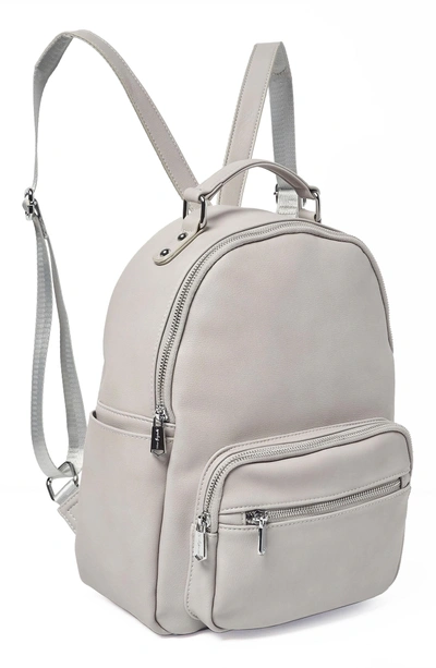 Shop Urban Originals On My Own Vegan Leather Backpack - Grey