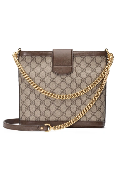 Shop Gucci Medium Dionysus Supreme Canvas Shoulder Bag - Beige In Beige Ebony/ New Acero