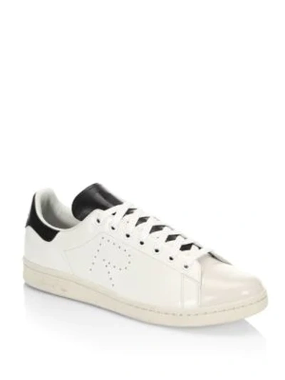 Shop Adidas Originals Stan Smith Leather Trainers In White