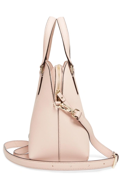 Shop Kate Spade Cameron Street - Lottie Leather Satchel - Pink In Warm Vellum