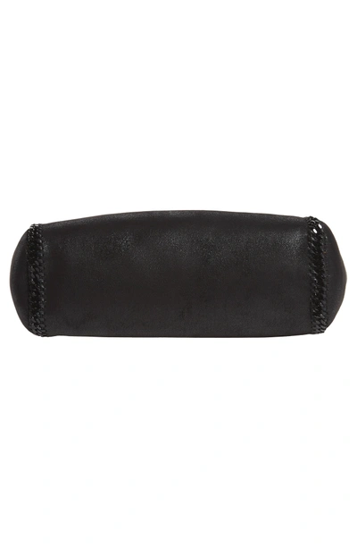 Shop Stella Mccartney Falabella Small Reversible Faux Leather Tote In Black