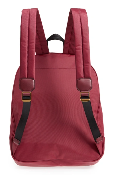 Shop Marc Jacobs Double Pack Nylon Backpack - Burgundy