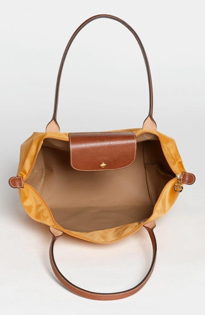 Shop Longchamp 'large Le Pliage' Tote - Yellow In Sunshine