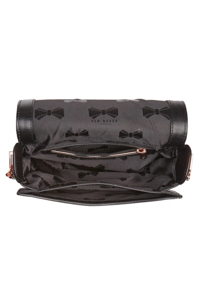 Shop Ted Baker Roslyn Leather Crossbody Bag - Black