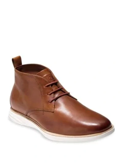 Shop Cole Haan Grand Evolution Chukka Boots In British Tan