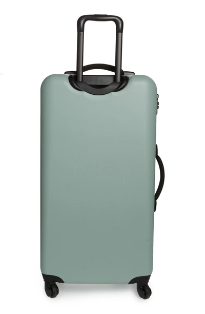 Shop Herschel Supply Co Large Trade Wheeled Packing Case - Green In Iceberg Green