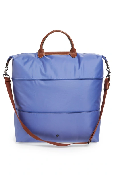 Shop Longchamp 'le Pliage' Expandable Travel Bag - Purple In Lavender