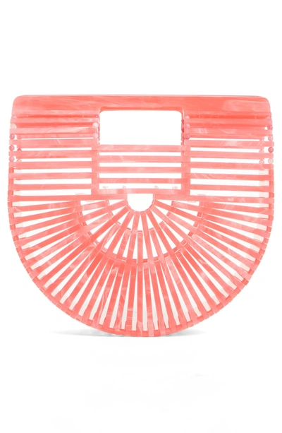Shop Cult Gaia Mini Ark Handbag - Coral In Watermelon
