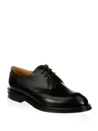 Shop Church's Stance Leather Oxfords In Black