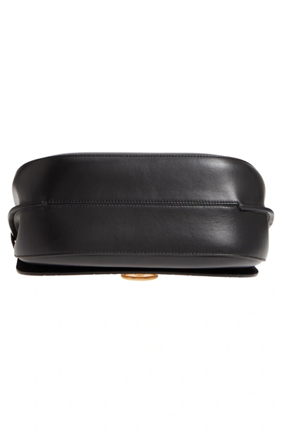 Shop Mulberry Amberley Colorblock Leather Shoulder Bag In Black