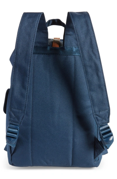 Shop Herschel Supply Co X-small Dawson Backpack In Navy/ Tan