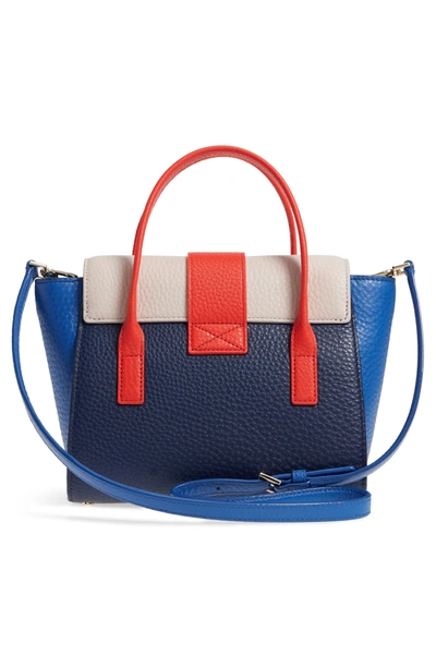 Kate Spade Carlyle Street - Small Alexa Leather Satchel - Blue In Multi |  ModeSens