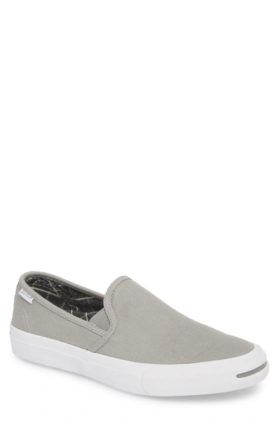 Converse Jack Purcell Low Profile Slip-on Sneaker In Dolphin | ModeSens