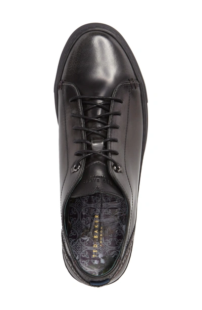 Shop Ted Baker 'kiing Classic' Sneaker In Dark Grey Leather