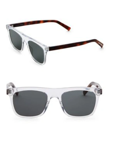 Shop Dior Walk 51mm Square Sunglasses In Crystal