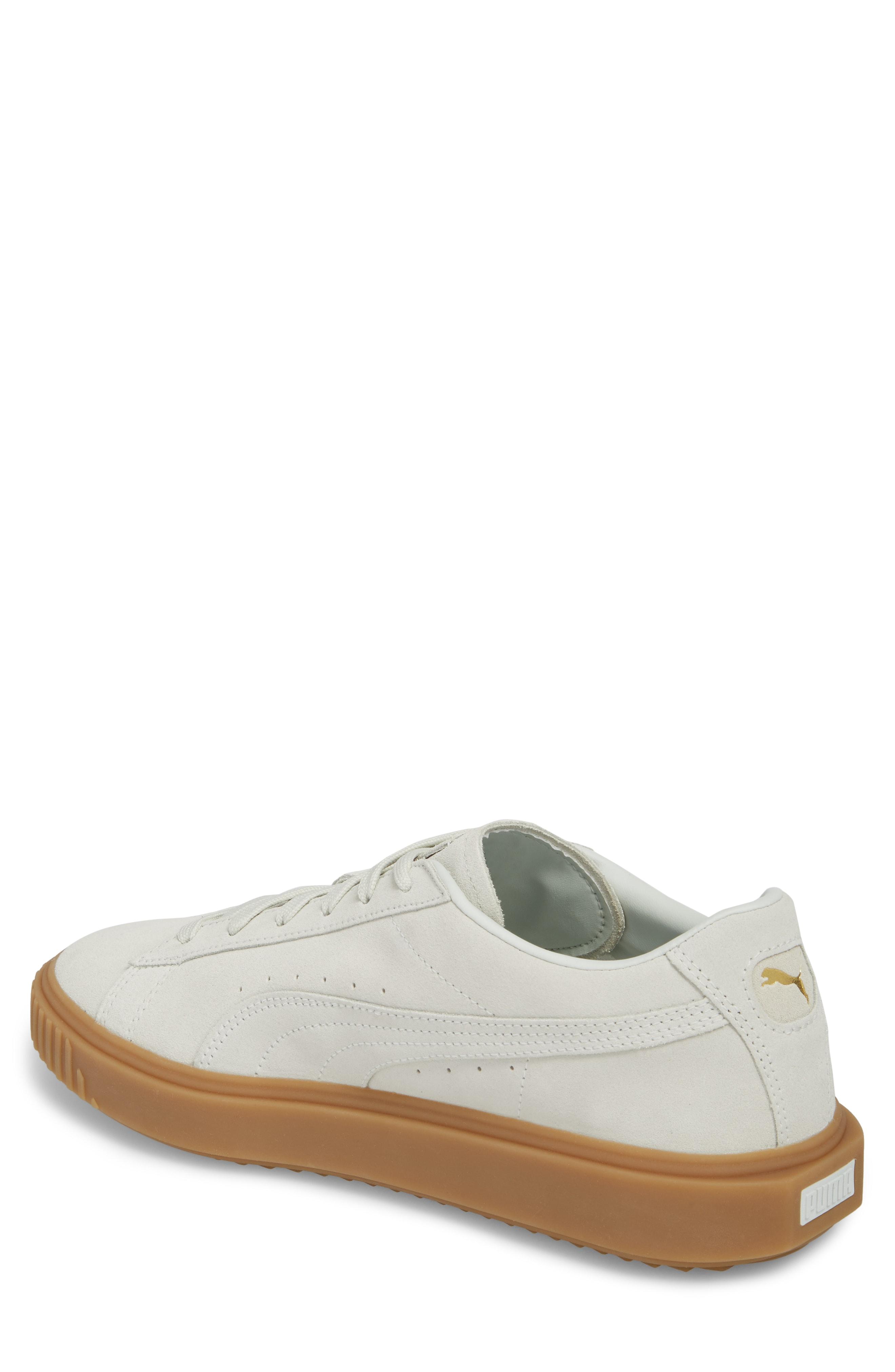 puma breaker suede gum