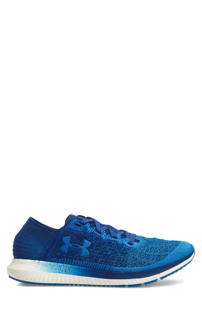 Shop Under Armour Threadborne Blur Running Shoe In Blue / Studio