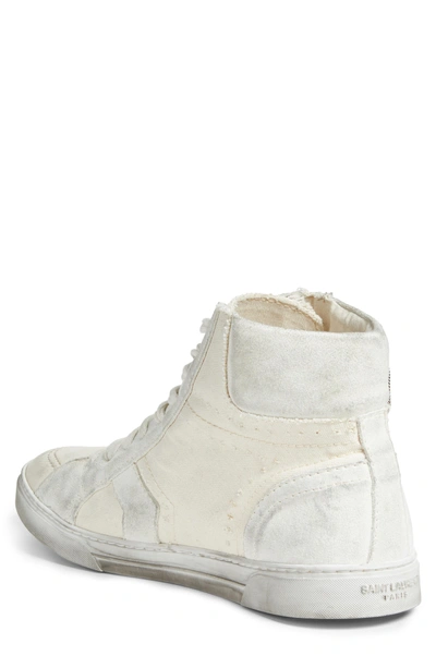 Shop Saint Laurent Antibe Sneaker In White Multi