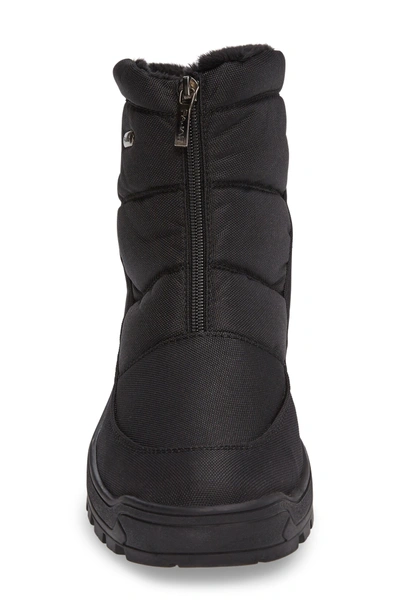 Shop Pajar Icepack Boot With Faux Fur Lining In Black