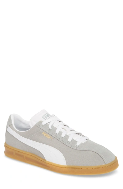 Shop Puma Tk Indoor Summer Sneaker In Quarry/ White