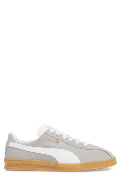 Shop Puma Tk Indoor Summer Sneaker In Quarry/ White