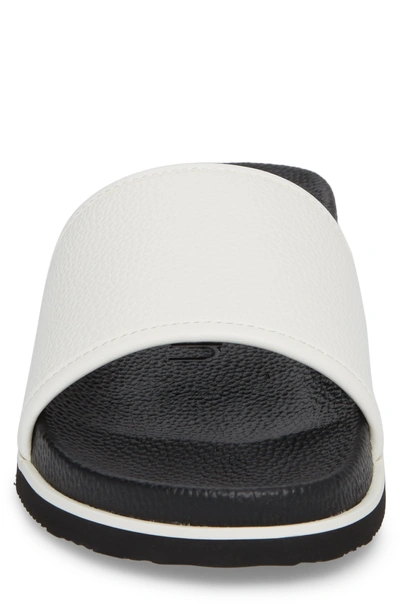 Shop Calvin Klein Mackee Sport Slide In White Leather