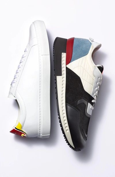 Shop Givenchy 'urban Knots Lo' Sneaker In White/ Black Leather