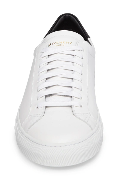 Shop Givenchy 'urban Knots Lo' Sneaker In White/ Black Leather