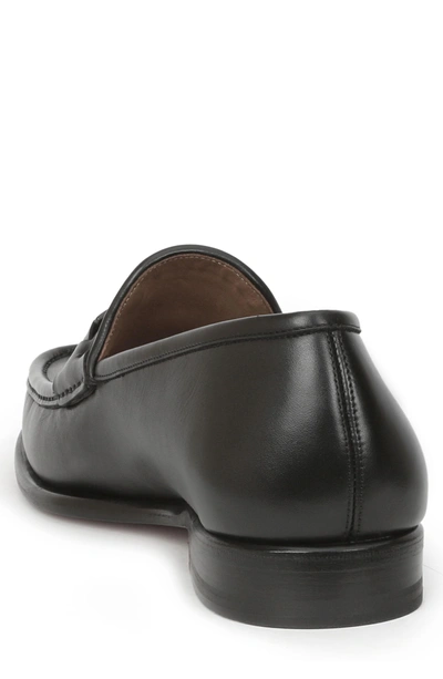 Shop Bruno Magli Enzo Bit Loafer In Black