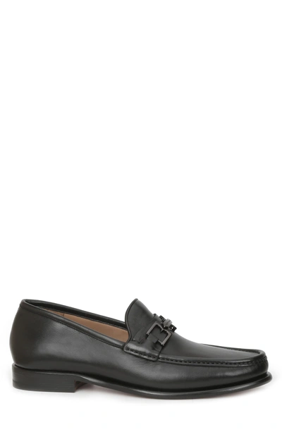 Shop Bruno Magli Enzo Bit Loafer In Black