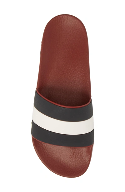 Shop Bally Sleter Sport Slide In Garnet