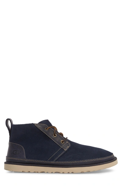 Shop Ugg Neumel Unlined Chukka Boot In Navy Leather