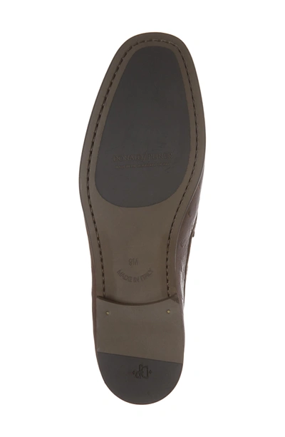 Shop Donald J Pliner Dacio Square-toe Loafer In Brown Leather
