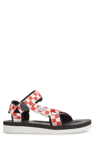 Shop Suicoke Depa Sport Sandal In Red